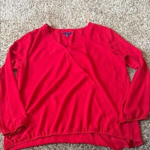 Apt. 9 Bold Red Women's Blouse